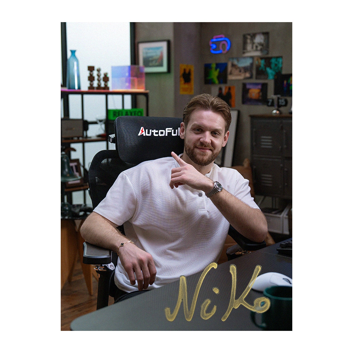 Niko's Autographed Photo