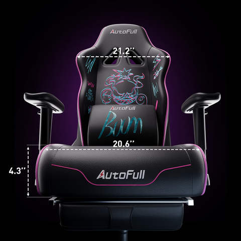 AutoFull C3 Gaming Chair, Graffiti Design
