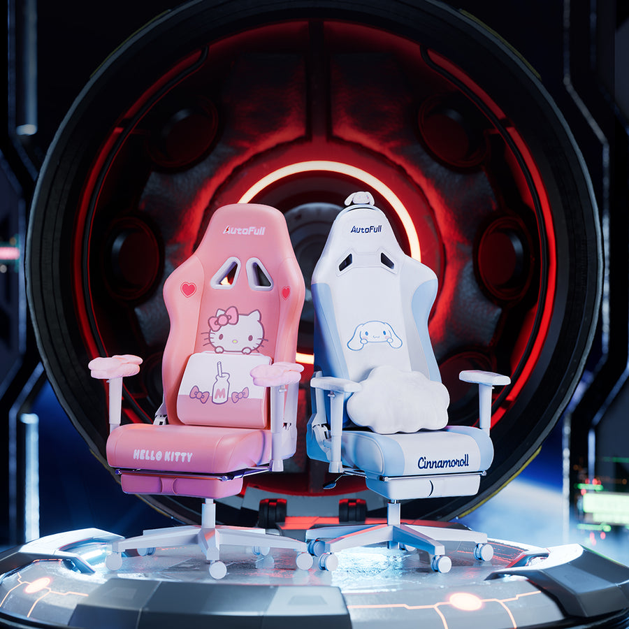 Cinnamoroll Gaming Chair Autofull Light Blue And Whit vrogue.co