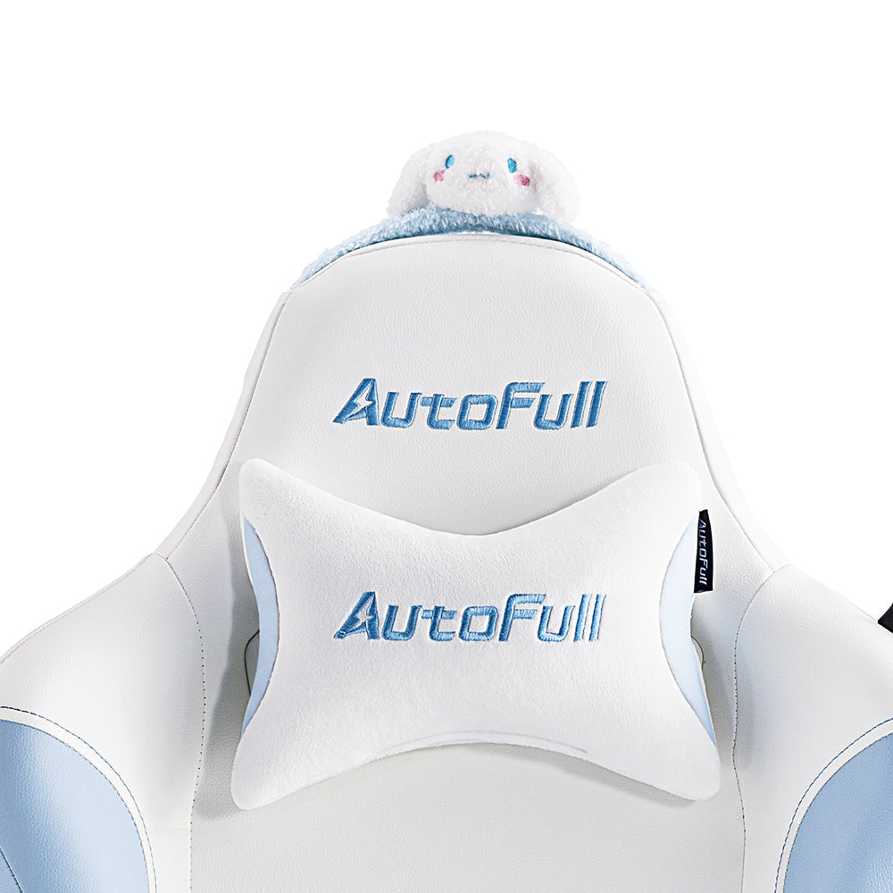 Cinnamoroll Gaming Chair AutoFull, Light Blue and White Gaming Chair